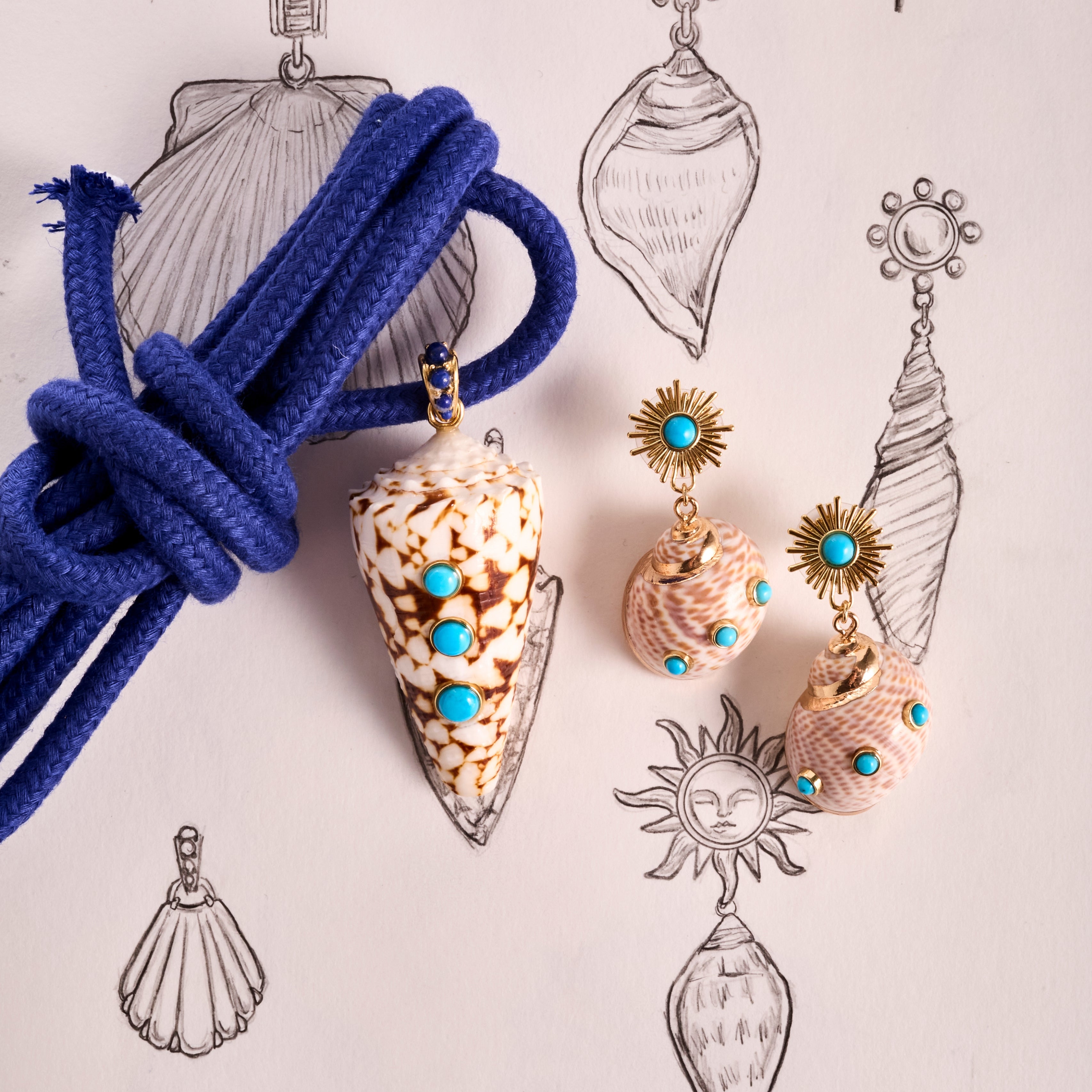 STRONG In the Shallows Shell Pendant – Jane Win Jewelry