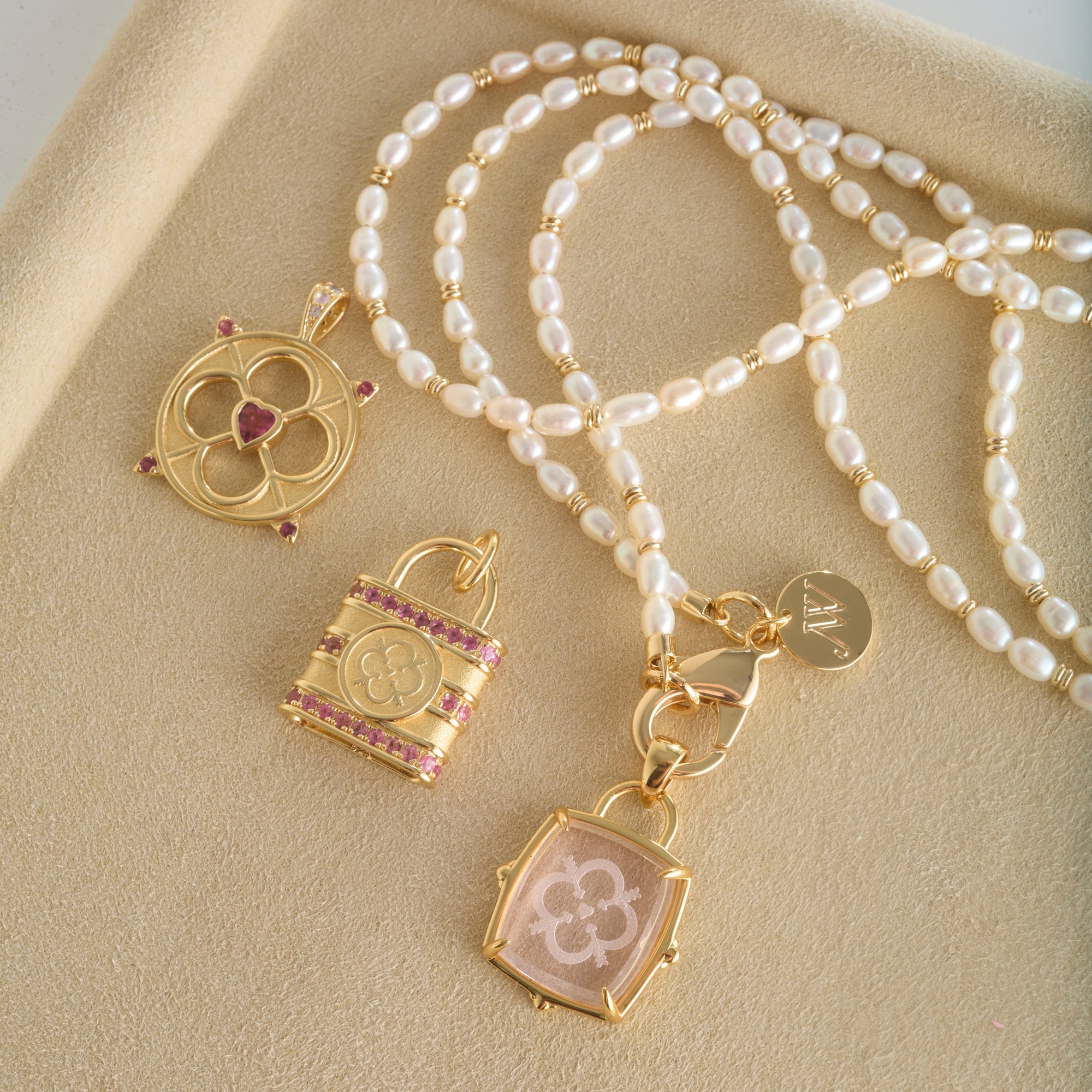Locked Up In LOVE Pendant