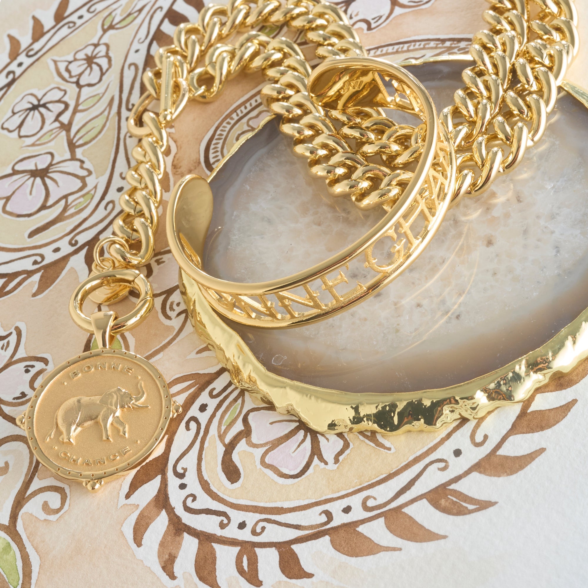 LUCKY JW Original Pendant Coin (Bonne Chance)