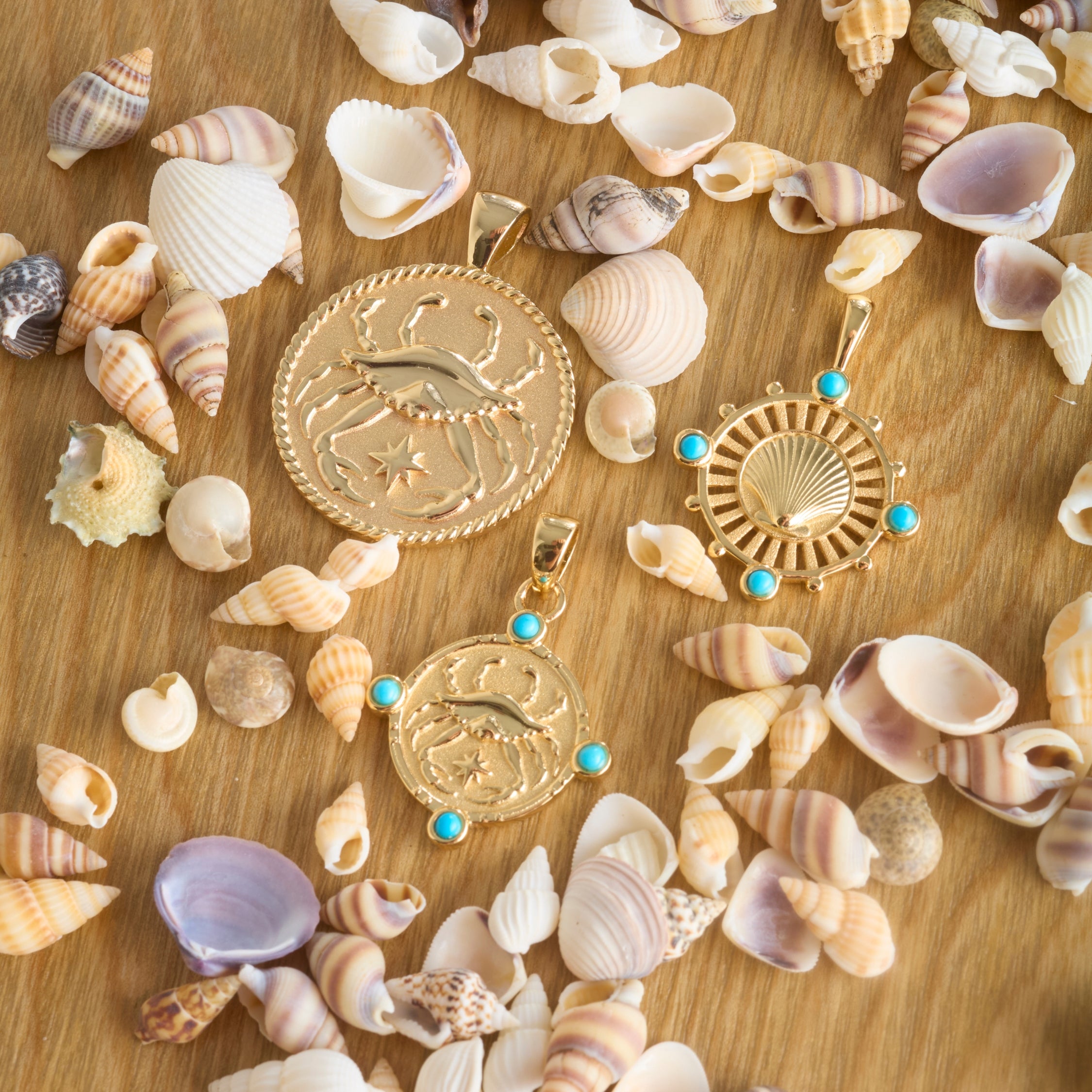 Pendant Coin Necklace Location - STONE HARBOR – Jane Win Jewelry
