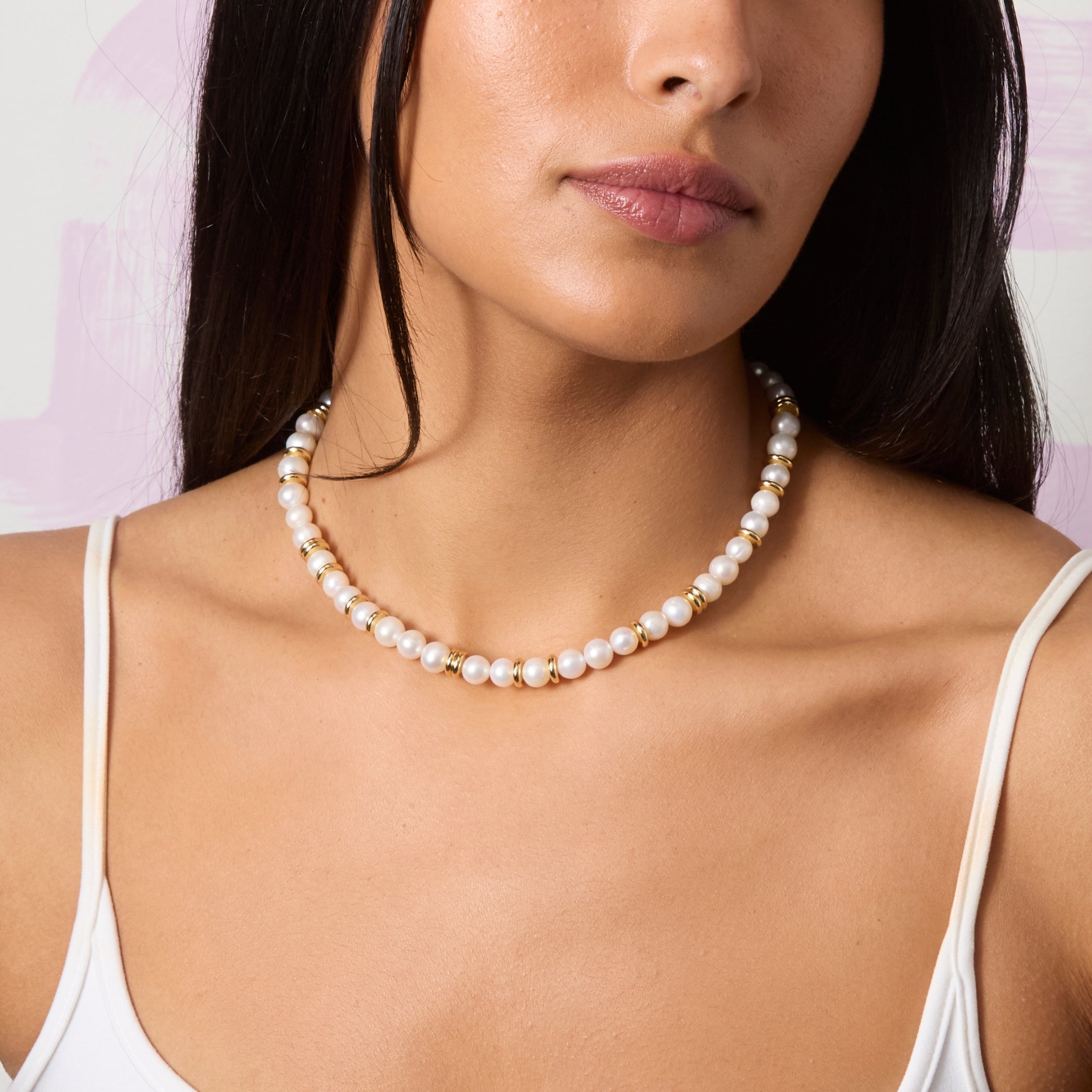 Calypso Pearl Necklace – Jane Win Jewelry