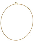 Thin gold snake chain 