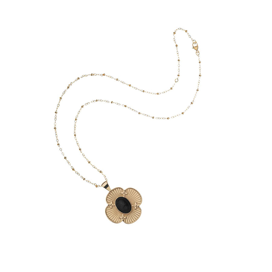 PROTECT JW Scarab Quatrefoil Pendant