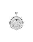 COURAGE JW Small Pendant Coin in Silver