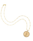 STRONG JW Original Pendant Coin (Anchor) in Solid Gold