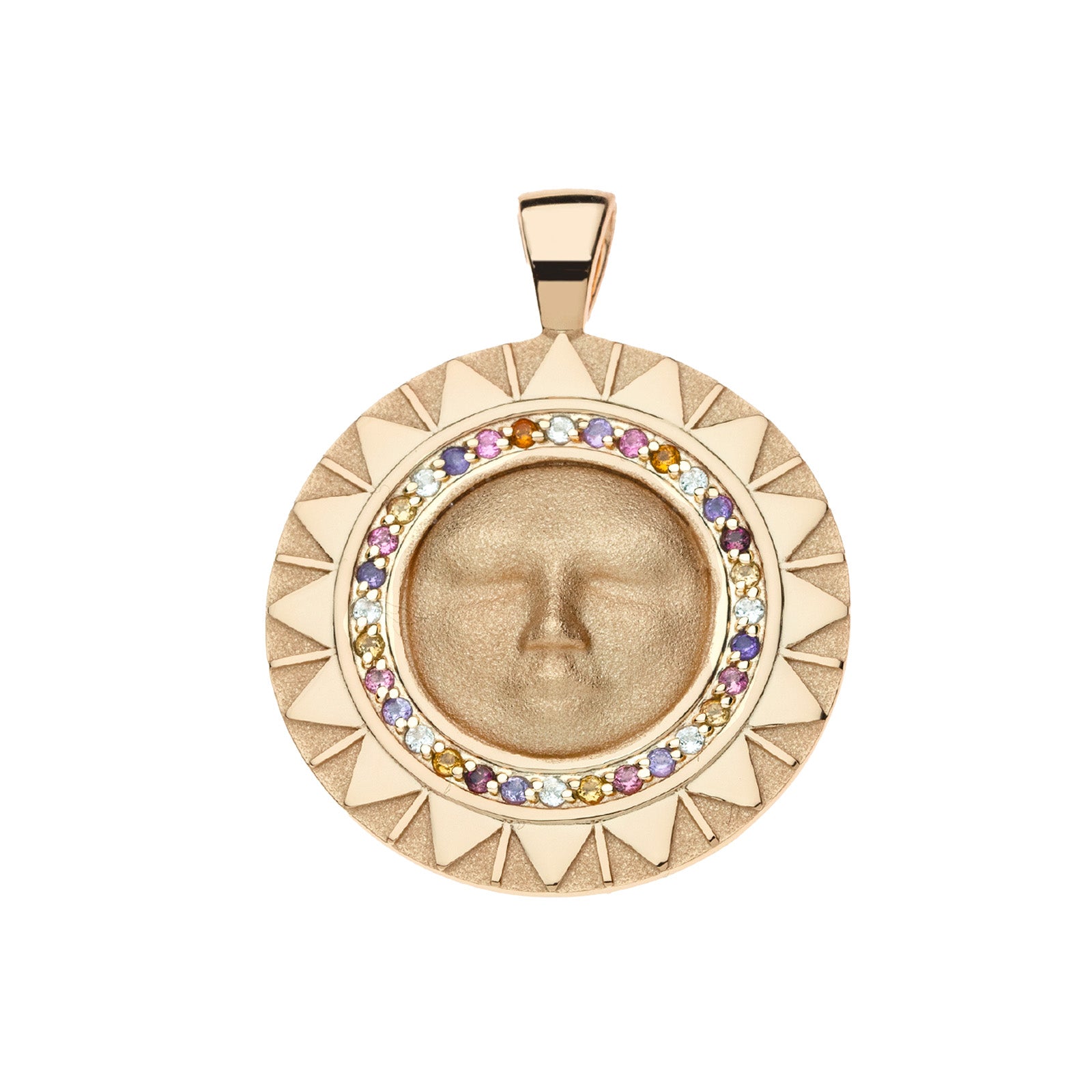 STRONG Blazing Sun Coin Pendant
