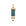 Sun ray pendant made of carved malachite slab with pointed gold tip and gold cap and bail with pink tourmaline details