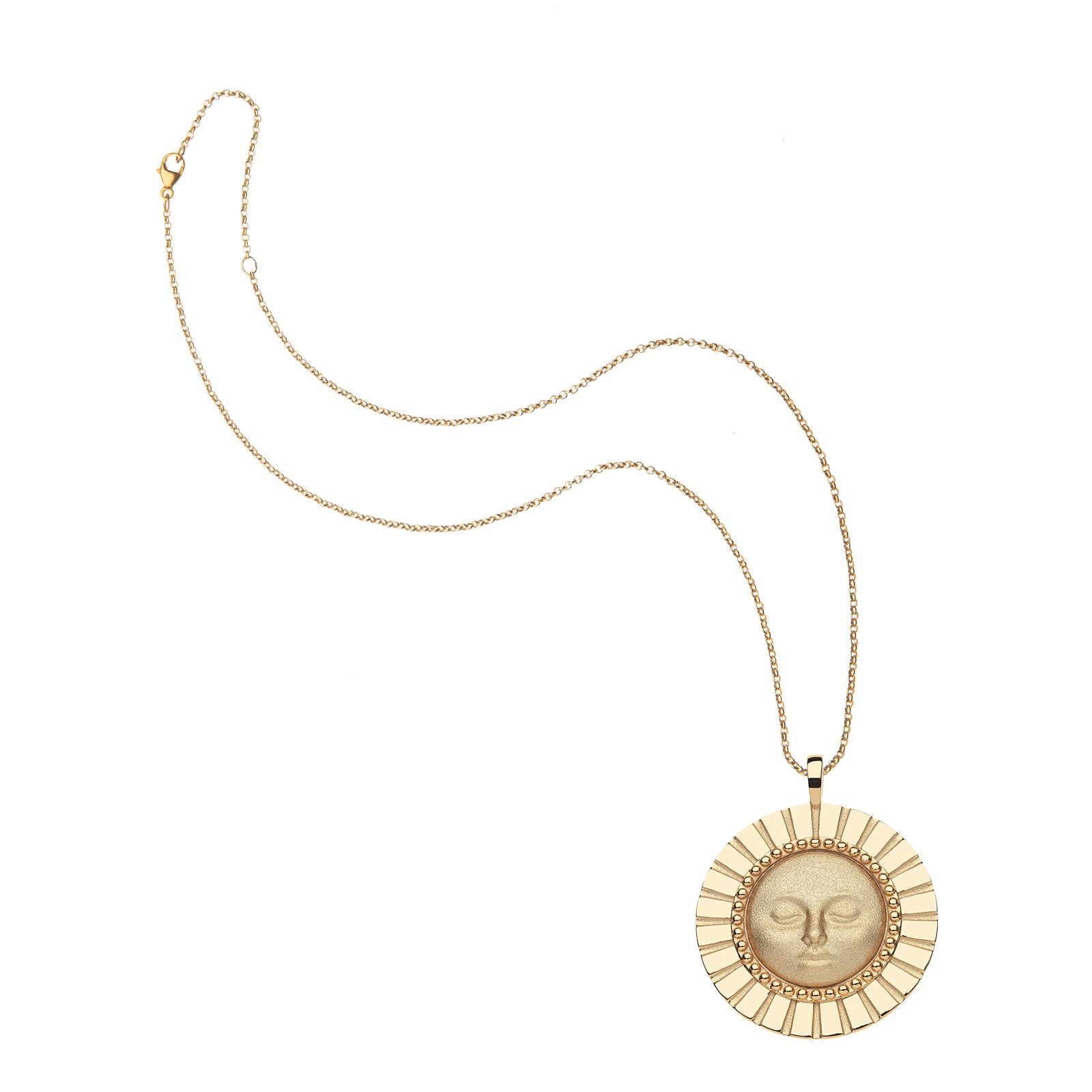 Strong enduring sun on the classic rolo chain