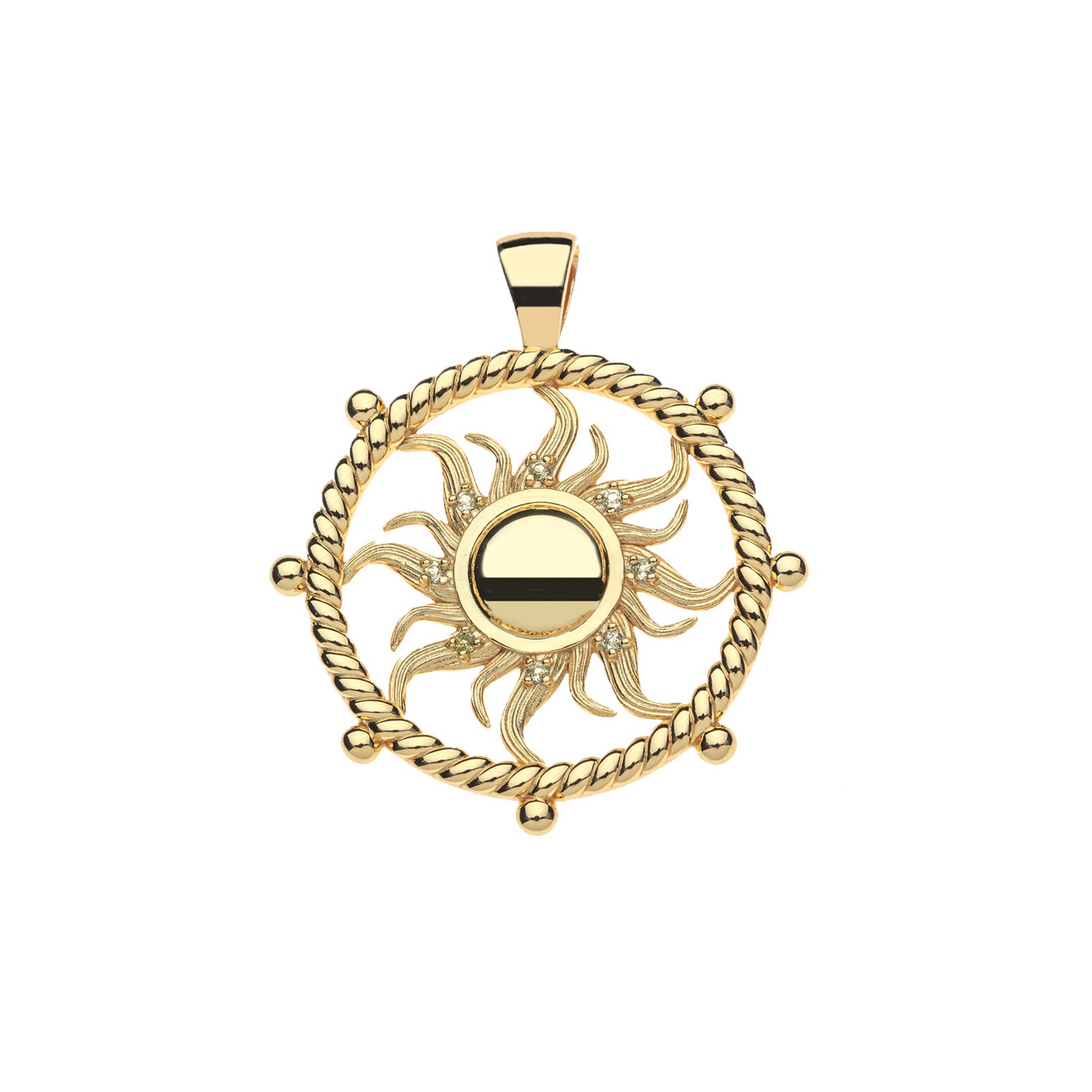 Sun & Moon Pendants – Jane Win Jewelry
