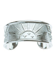 STRONG Rising Sun Cuff in Silver