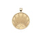 STRONG JW Original Pendant Coin (Rising Sun) in Solid Gold