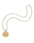 STRONG JW Small Pendant Coin (Rising Sun)
