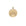 Gold Coin Pendant with three stars and a Rising Sun Illustration