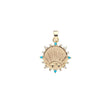 STRONG Petite Embellished Coin (Rising Sun)