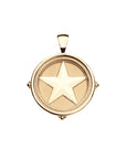 TEXAS JW Original Pendant Coin in Solid Gold
