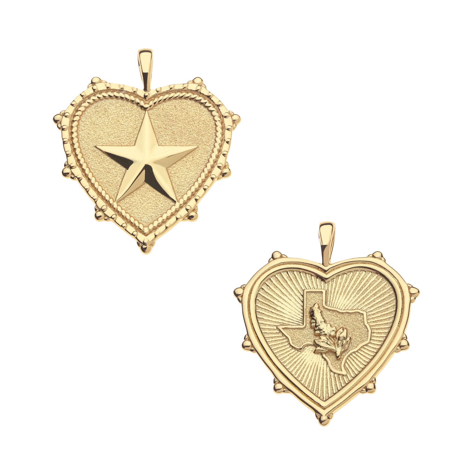 TEXAS JW Heart Pendant