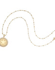 Texas petite embellished coin on the satellite chain