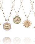 Gold petite embellished coins