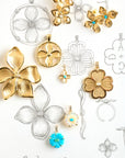 JOY Garden Party Engravable Dogwood Pendant