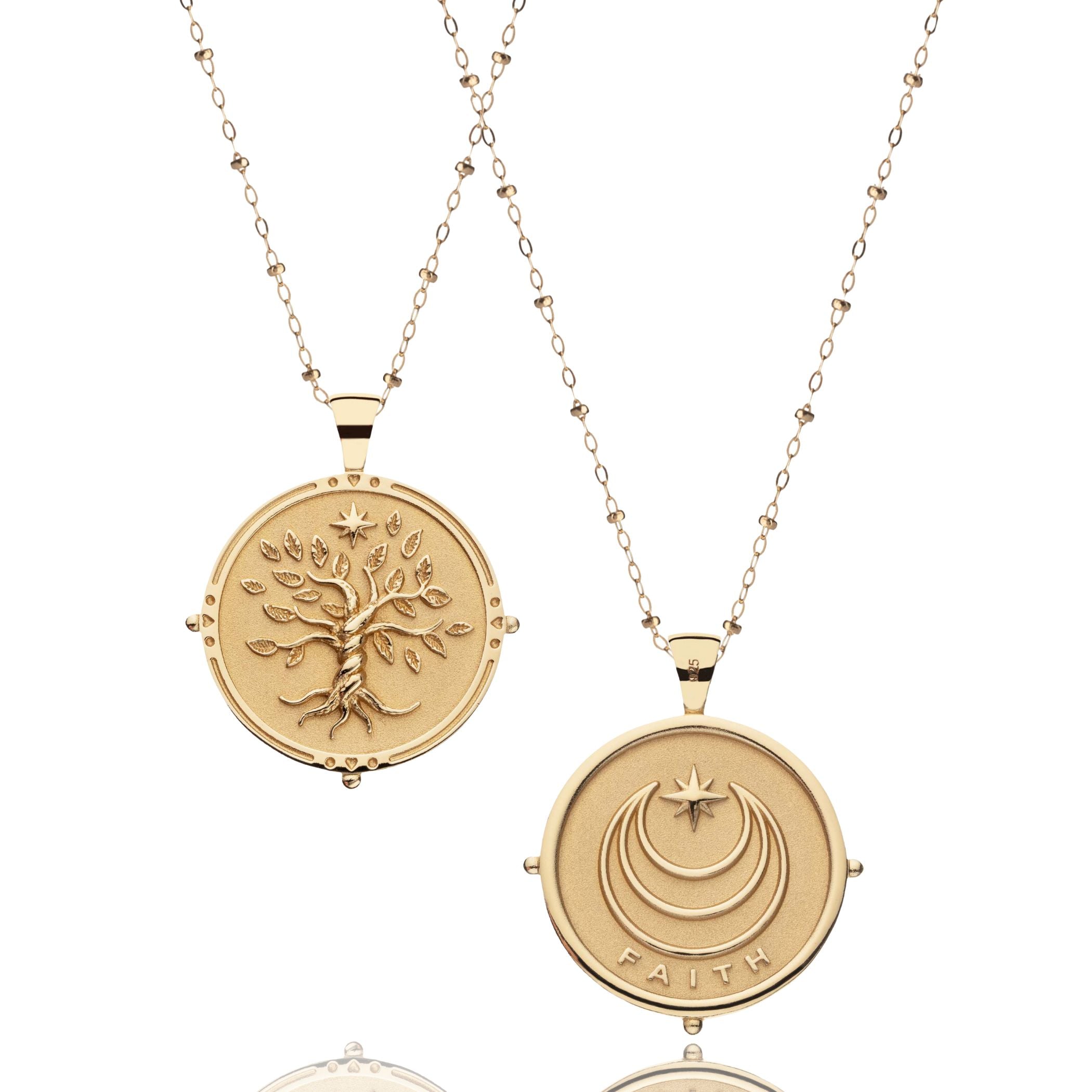 WORLDLY-WISE 【FREDRICK GROVE】 Necklace LION ENGRAVED PENDANT – FREDERICK GROVE LTD