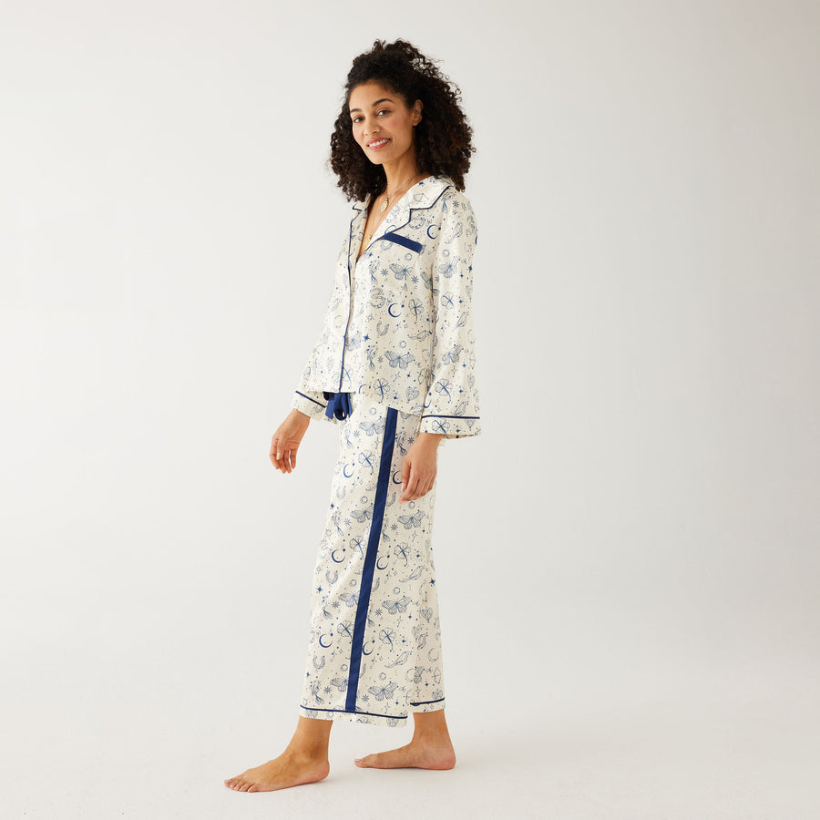 Satin Sailors Pajama Set - Lucky Charms
