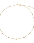 Written in the Stars Chain in Pink Tourmaline