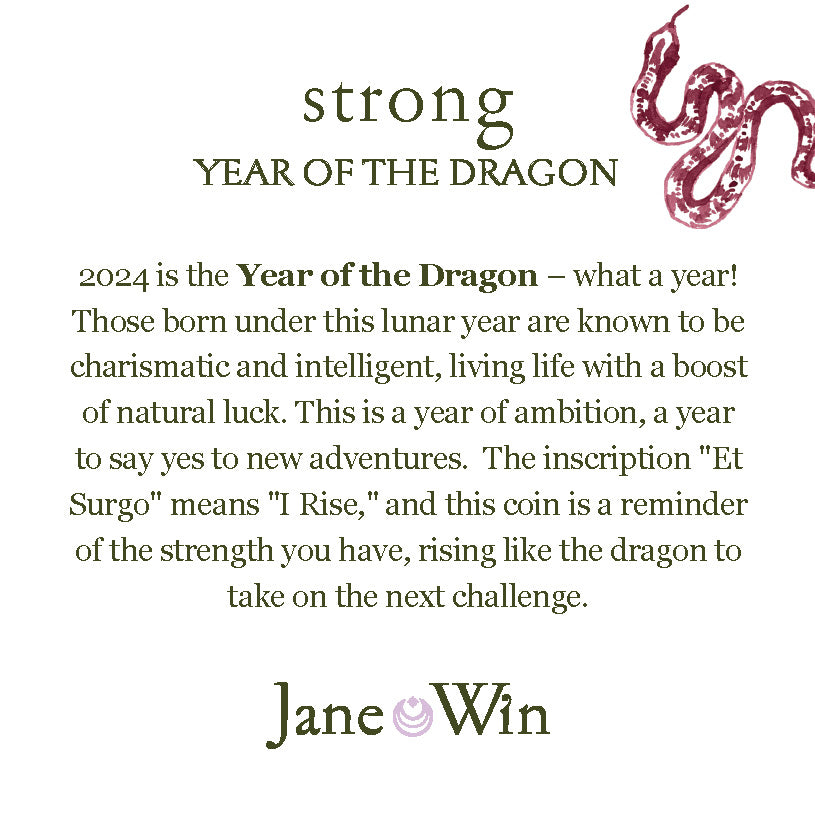 STRONG Year of the Dragon Coin