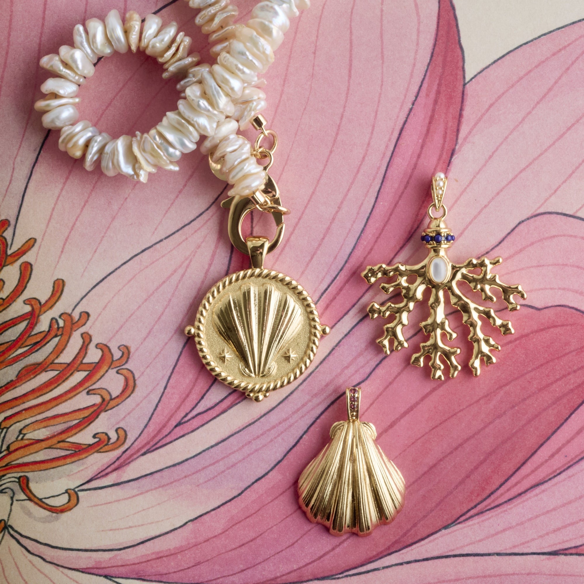 STRONG Clamshell Original Pendant Coin