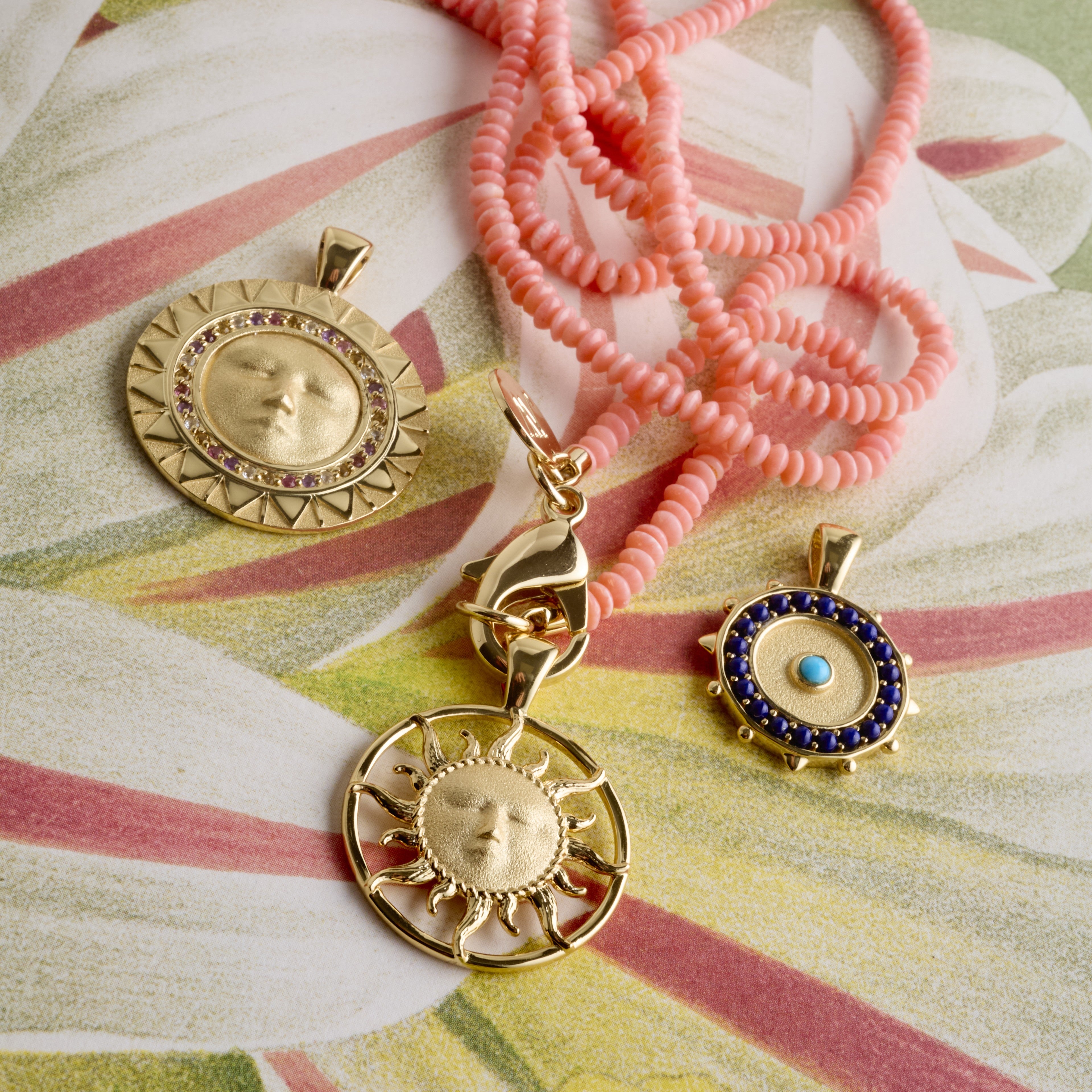 PROTECT Stoney Watchful Eye Pendant – Jane Win Jewelry