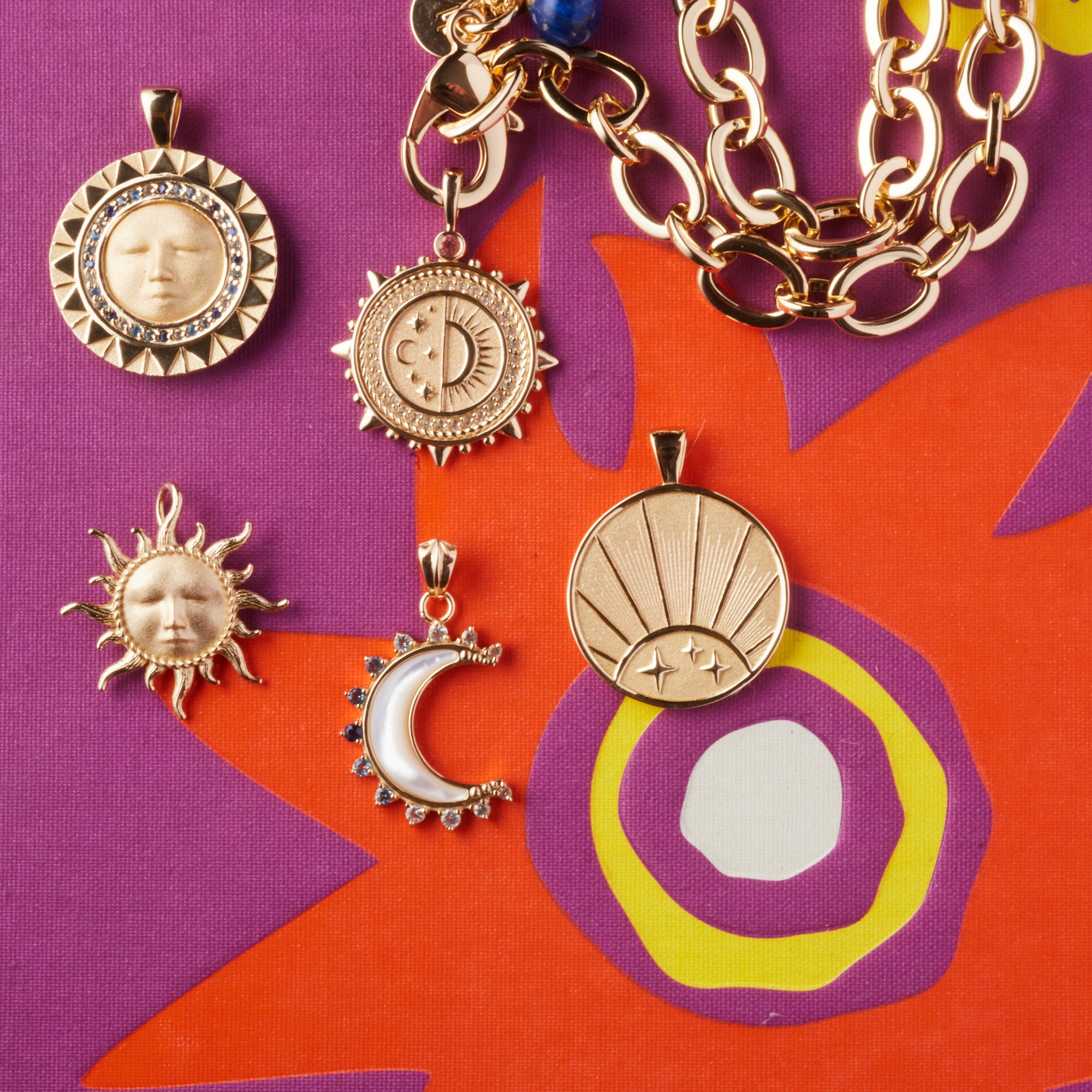 STRONG Blazing Sun Coin Pendant