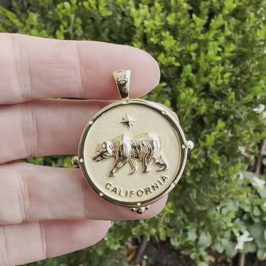 CALIFORNIA JW Original Pendant Coin