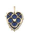 LOVE Carry Your Heart Pendant in Lapis