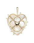 LOVE Carry Your Heart Pendant in Mother of Pearl