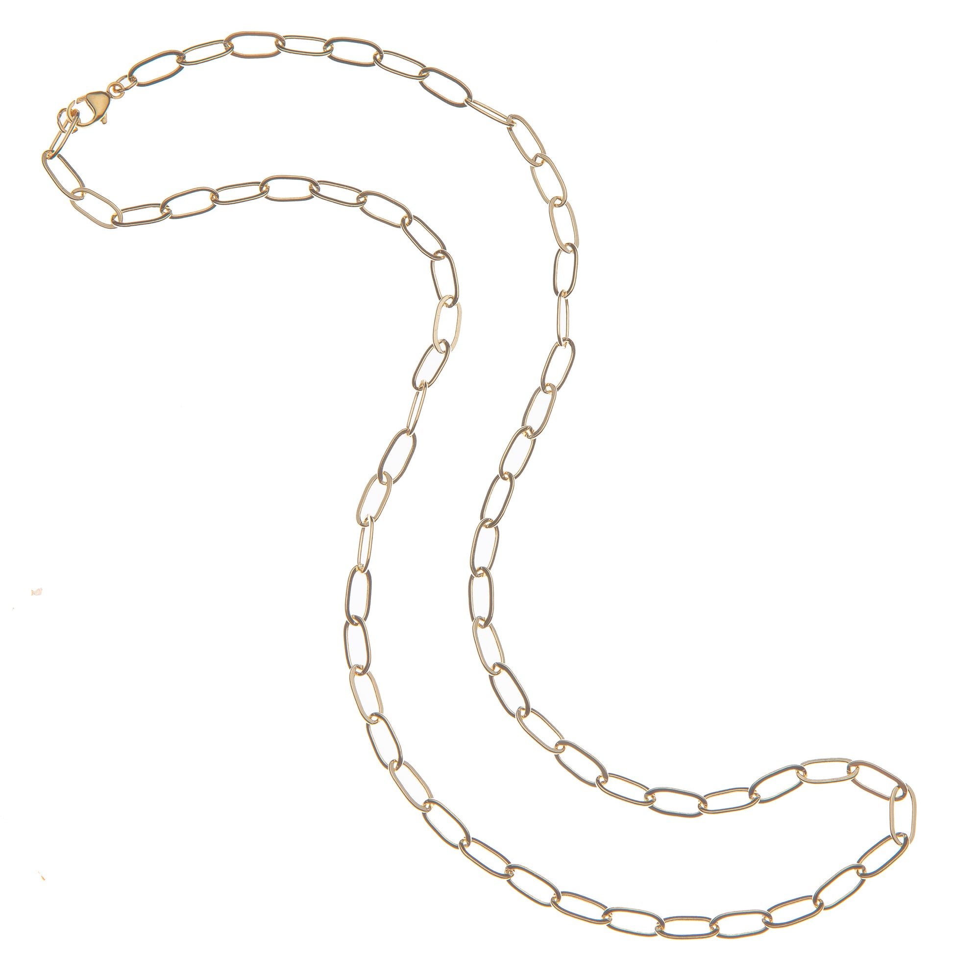 Gold Drawn Link 18&quot; - 20&quot; Chain