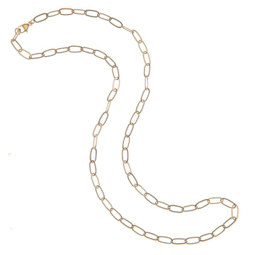 Gold Drawn Link 18" - 20" Chain