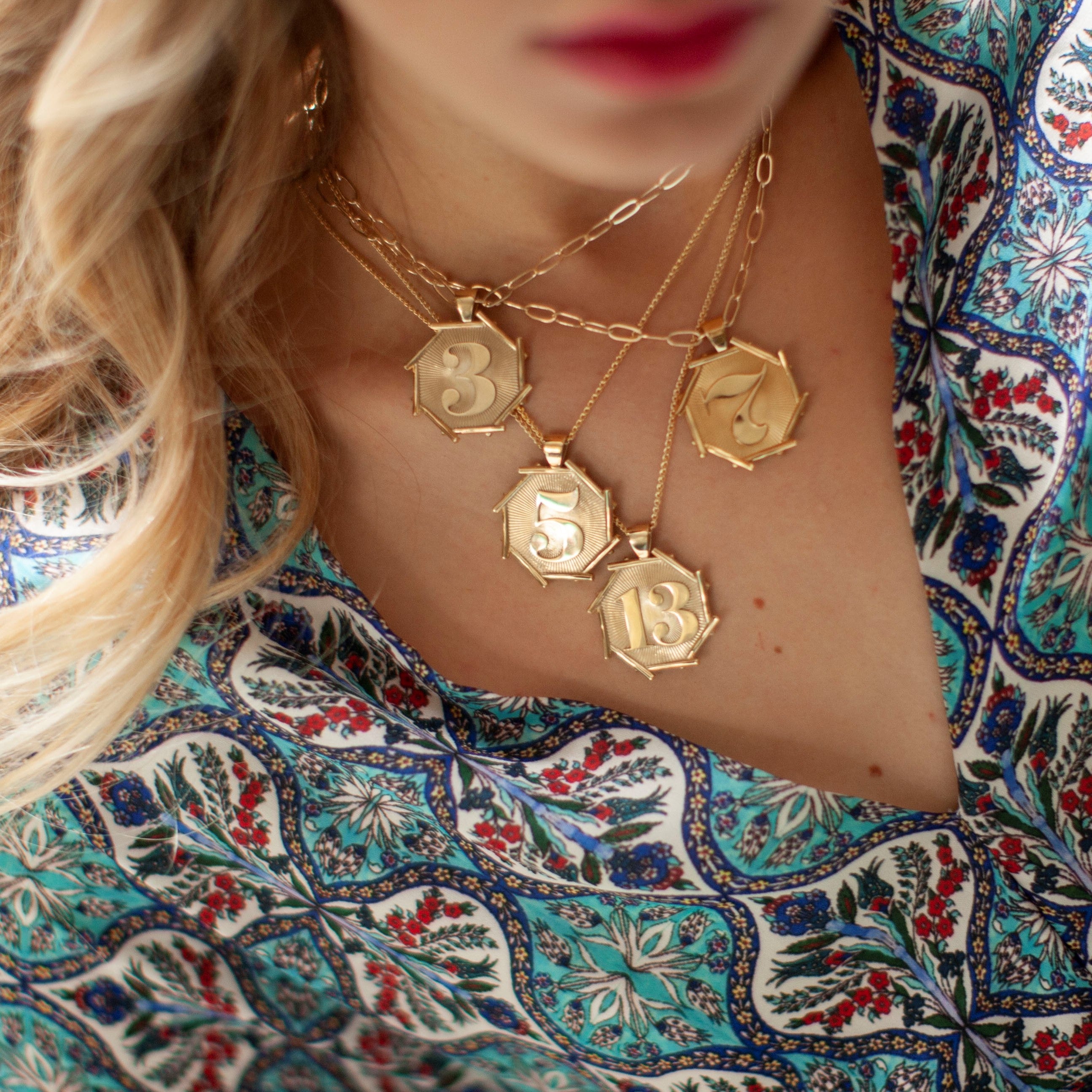 アクセサリー janky jewels LUCKY Bamboo Number 7 – Jane Win Jewelry