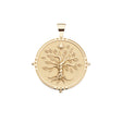 Gold Coin Featuring Tree of Life and Star Above Tree