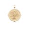 Gold Coin Featuring Tree of Life and Star Above Tree