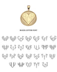 LOVE Petite Hearts Find Me Love Pendant (Monogrammable)
