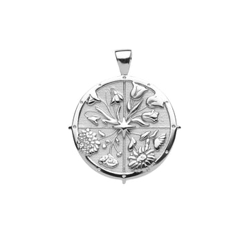 HOPE JW Original Pendant Coin in Silver