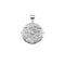 HOPE JW Small Pendant Coin in Silver