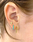 FOREVER North Star 14k Gold Earrings