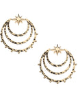 FOREVER JW Moon and Star Earrings