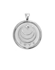 LOVE JW Original Pendant Coin in Silver