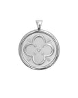 LOVE JW Original Pendant Coin in Silver