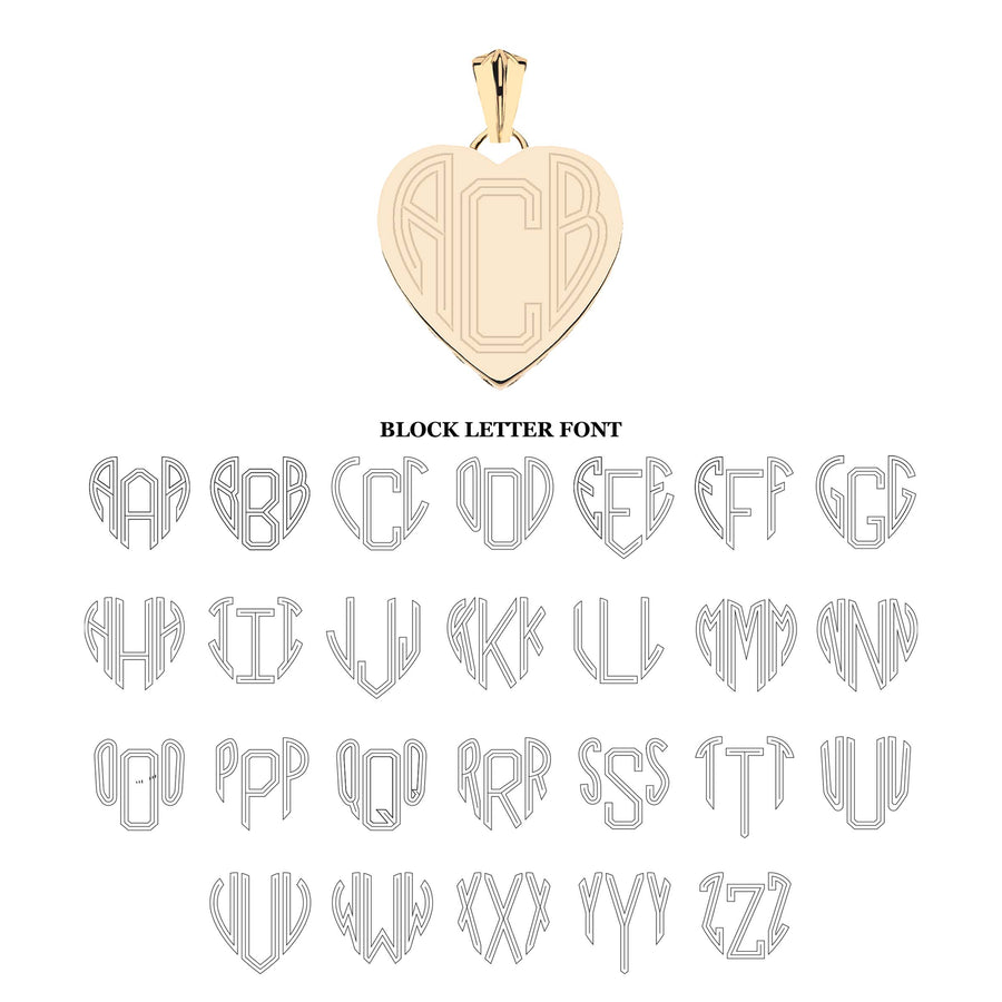 LOVE Split Heart Pendant in Turquoise