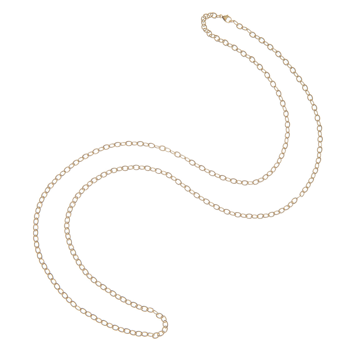 Jane Win Chain Mini Twist 32 inch Link Gold Plated Chain – Jane Win by Jane Winchester ...
