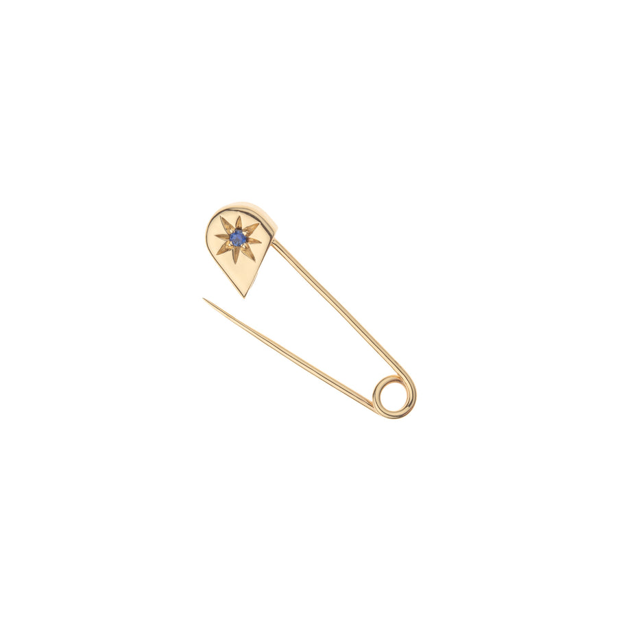 FOREVER Something Blue Pin in Solid Gold