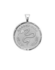 PROTECT JW Original Pendant Coin in Silver