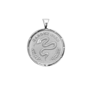 PROTECT JW Original Pendant Coin in Silver SALE